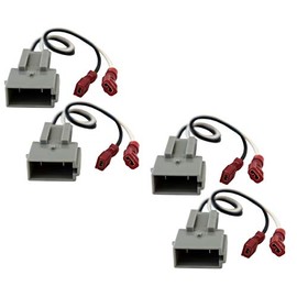 Harmony Audio Compatible with Lincoln Town Car 1990-2002 Factory Speaker Replacement Connector Harness Package