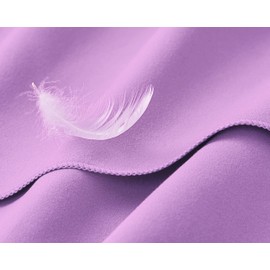 Fit-Flip Microfibre towel - compact, ultra lightweight & quick dry towel - the perfect gym, travel & beach towel - swimming towel for sports, camping & hiking (80x160cm lilac + bag)