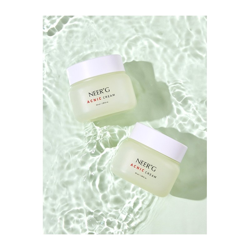 Acnic Cream 50ml + Acnic Cleansing Foam 15ml / 아크닉