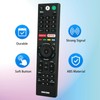 Voice Replacement Remote Control RMF-TX200P Compatible for Sony TV KD-75X9400E