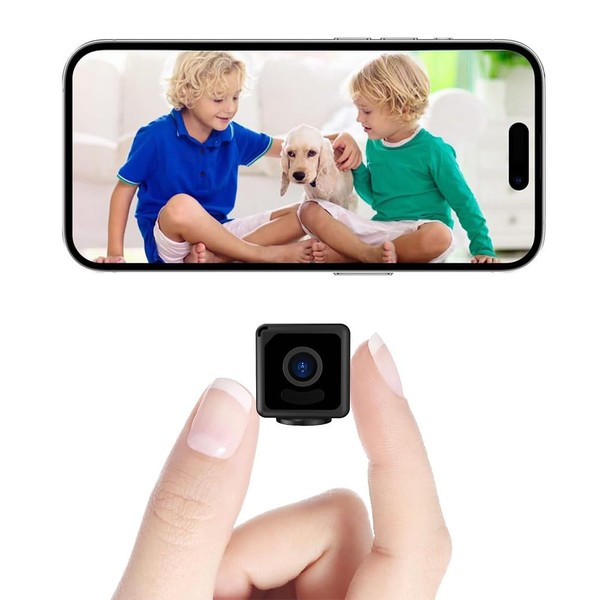 4K Home Security Camera Mini Wireless Cam Indoor WIFI Camera