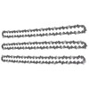 3Pcs Chainsaw Chain Universal Part 3/8in Pitch 1.3mm Middle Guide