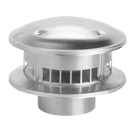 Selkirk 3-Inch Diameter Type B Gas Vent Round Top with Easy Connect Joint for Residential or Light Commercial Applications, 103800