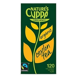 Natures Cuppa Organic Ceylon Tea 120 Bags