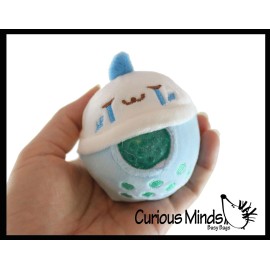 Not Specified Set of 2 RANDOM Plush Boba Drink Squeezy Bead Filled Squeeze Stress