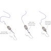 PRO FILSTAR Fishing Hook Set with Leader for Method Feeder