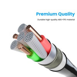 Seminer Ladekabel für Garmin Uhr, USB Ladekabel für Garmin Fenix, Ladekabel mit Staubstecker für Garmin Vivoactive 3/4/4S, Vivomove 3/3S, Fenix 5/5X/5X Plus etc(1M)