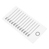 Minkissy False Eyelashes Grafting Tool Eyelash Display Board Acrylic Lash