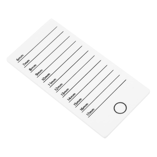 Minkissy False Eyelashes Grafting Tool Eyelash Display Board Acrylic Lash