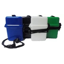 Eclipse Crushproof Water Resistant Hard Plastic Cig Case, Asstd Colors, 100's