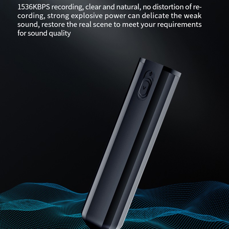 Digital Voice Recorder Voice to Text Intelligent Segmentation Noise Reduction