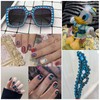Beadsland 2880pcs Flat Back Crystal Rhinestones Round Gems for Nail