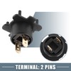 A ABSOPRO Car Headlight Headlamp Bulb Socket Adapter 90075-99140 for