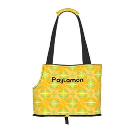Paylamon Compatible Small Cat & Dog Portable Shoulder Bag, Collapsible Travel Pet Tote Bag, puppy carrier for Carrying on Planes, Buses, Subway (Ethnic patterns)