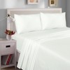 DRAPES & DECOR Pillow Cases 4 Pack- 100% Cotton Housewife
