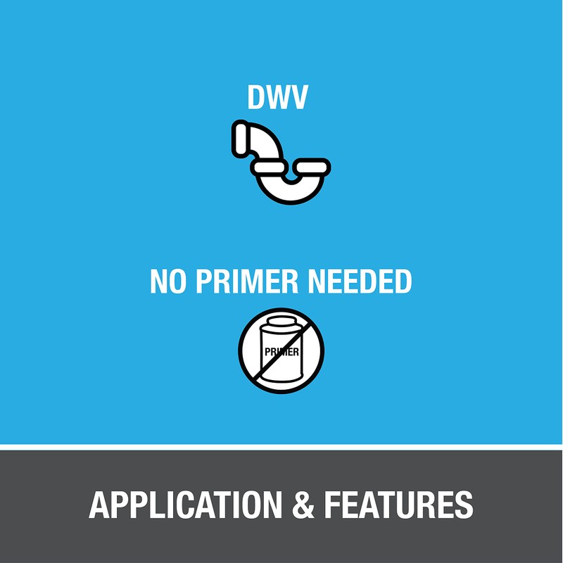 Oatey 7530889 30889 Medium Bodied Solvent Cement, 8 Oz, Can,