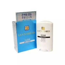 Unknown 끈적임 없는 선스틱 무백탁 휴대용 데일리 투명 선스틱 여름용 자외선 차단 Non-sticky Sunscreen Stick, No White Cast, Portable Daily Transparent Sunscreen Stick for Summer UV Protection