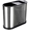 IBILI Utensil Holder Prisma Rectangular 22x18 cm of Stainless Steel/Plastic,