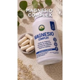 Magnesio Complex Citrato, Glicinato, Gluconato 60 Pasiguaro