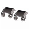 ZXMT Chrome Tour Pack Pak Trunk Lid Hinges Latch For