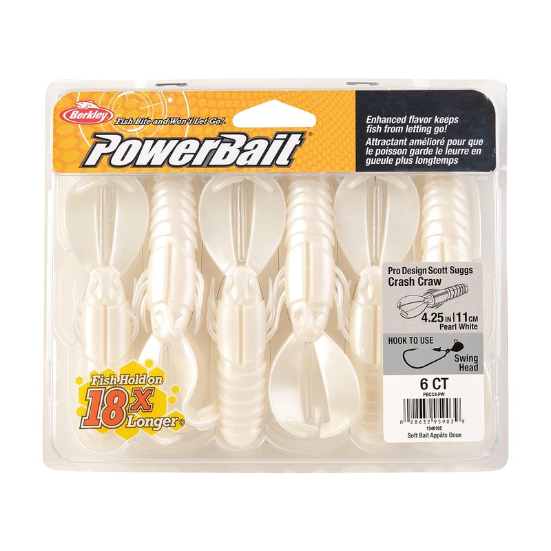 Berkley Powerbait Crash Craw Fishing Soft Bait