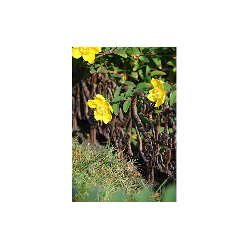 Esschert Design Lawn Edging, 11.505 by 0.468 by 12.207-Inch