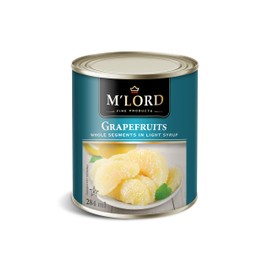 M'Lord Grapefruit, Light Syrup, Delicious Juicy Flavour, Low Calorie, 284ml