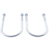 Chamixx 2X Heavy-Duty Leaf Spring U Bolts 1012180 1014902 Compatible