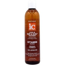 Fantasia IC Original Vitamin Enriched Leave In Hair Scalp Treatment 12 oz NEW
