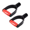 Heyiarbeit 2Pcs Shovel D Grip Handle, 1-1/4" Inner Diameter 32mm