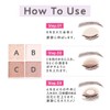 Cezanne Pale Tone Eye Shadow 01 Cotton Beige Pale Color