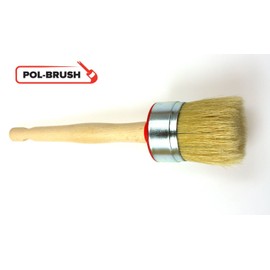 Natural Bristle Round Paint Brushes | variation of 11 (fi50mm)