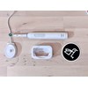 Burd - Electric Oral-B Tooth Brush Wall/Outlet Holder/Mount/Cord Organizer (Charger