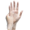 AMPRI Vinyl Gloves, White, Medium, Powder Free, Eco Plus: Buy
