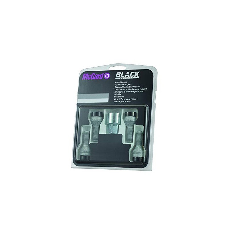 27222SUB Wheel Lock Bolts Black SUB M14 x 1,5, cone