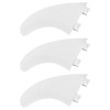 Namvo 3Pcs Surfboard G5 Fins Plastic Surfing Board Fins Style