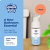Squatty Potty Toilet Tissue Paper Foam Instant Wet Wipe Alternative