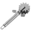 OHPHCALL 1Pc Stainless Steel Meat Tenderizer Tool Wheel Design for