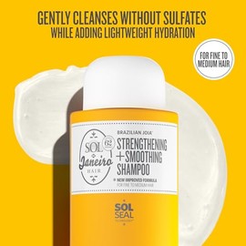 Brazilian Joia Strengthening Plus Smoothing Shampoo by Sol de Janeiro for Unisex - 10 oz Shampoo