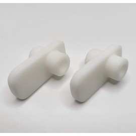 Replacement Refrigerator Tray Wheel Mounts – Compatible with part MCR620965 for LG, Kenmore, and Kenmore Elite Refrigerators