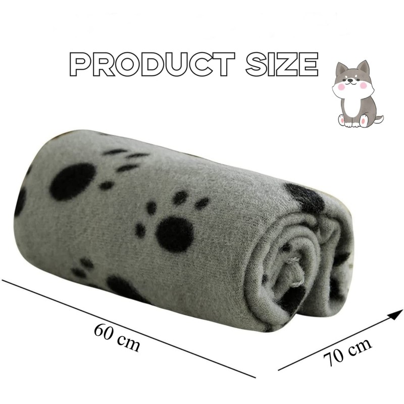 Aliangting 6Pcs Pet Blanket for Small Dogs Cats Soft Warm