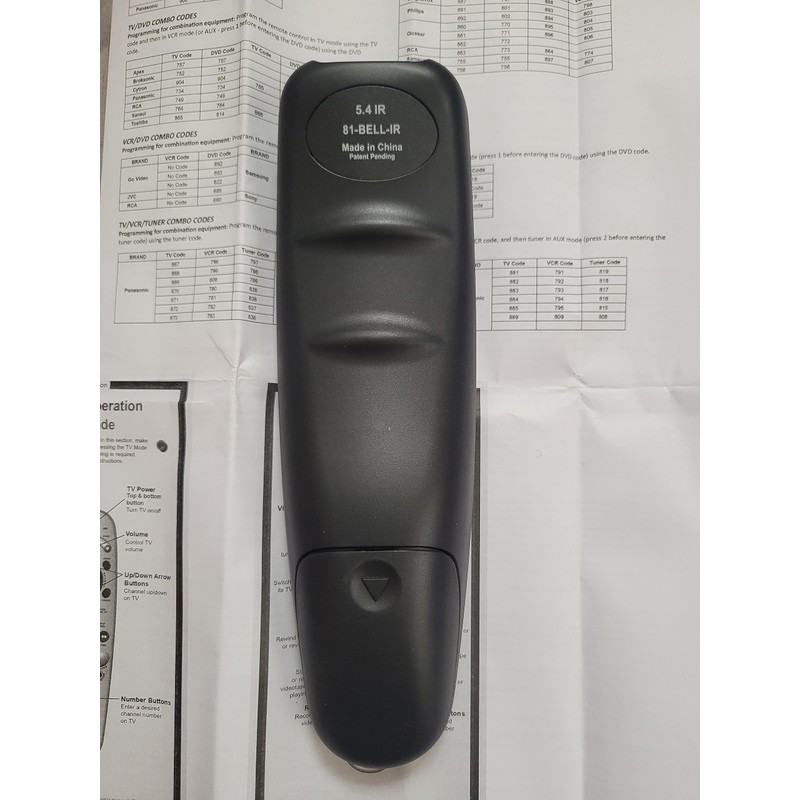 New Silver Remote Control 5.4 IR 9241 9242 9400 6131