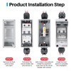 HCOVTXR Solar Panel Disconnect Switch 40A 550V DC PV Disconnect