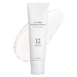NOONI Limpieza facial - Limpiador batido de copo de nieve | Cuidado de la piel de vidrio coreano, Kbeauty, lavado facial, elimina impurezas, purifican