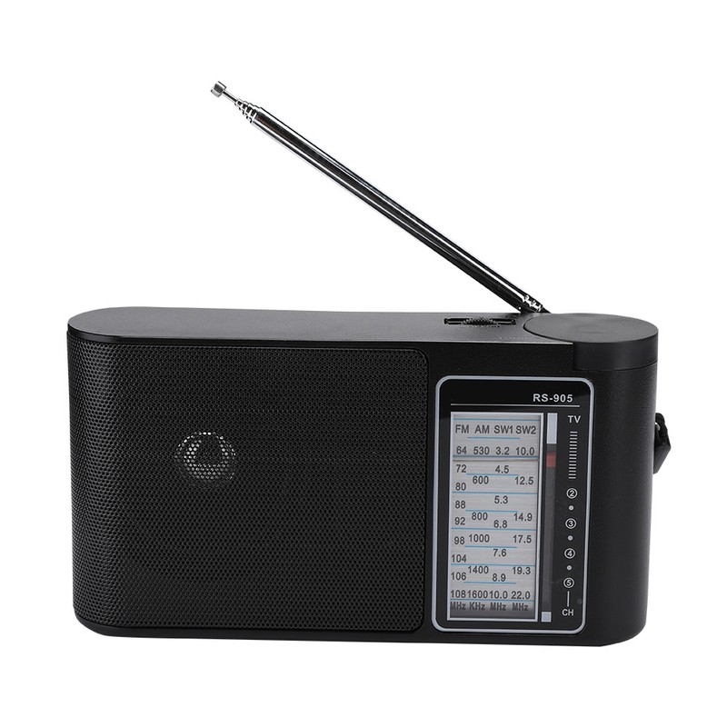 Portable Multiband FM/AM/SW1/SW2 High Sensitivity Hand Tuned Professional Radio