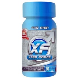 Xtraforce For Men Ingredientes Naturales Multivitaminico Hombre Salud Próstata Sana Desinflama Maca Prostata Cápsulas