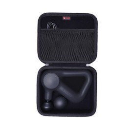 XANAD Massage Gun Case Compatible with TheraGun Relief Handheld Percussion Massage Gun,Massage Neck/Back/Leg/Shoulder,Black-Inside: 8.3"x6.9"x2.4"(Case Only)