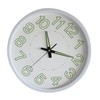 12 Inch Luminous Wall Clock Minimalist Round Quartz Clock for