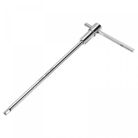 sourcing map 5mm Sliding T-Handle Hex Key Wrench for Fast Spinning, CR-V Steel