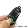 Hearing Aid Battery Testers with Spare Battery Storage Compartment (Black)